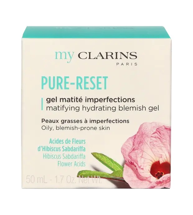 Clarins MY CLARINS PURERESET imperfections matte gel 50ml donna