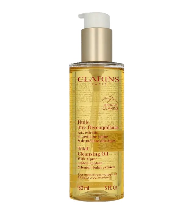 Clarins Total Cleansing Oil Olio struccante intensivo 150ml Donna