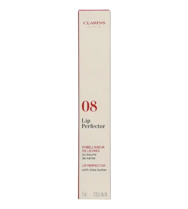 Clarins Instant Light Natural Lip Perfector - Lucidalabbra 12ml donna 08 Plum Shimmer