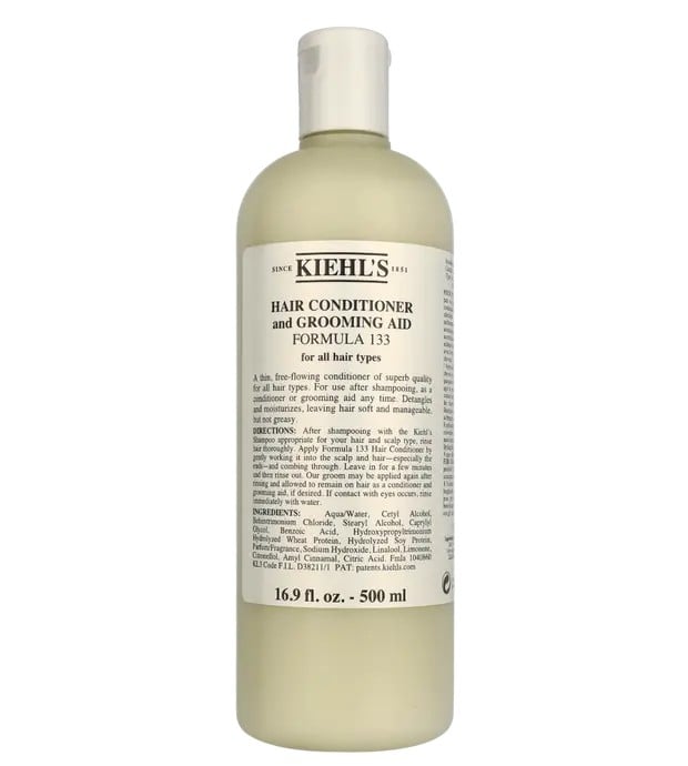 Kiehls Conditioner Grooming Aid Formula 133 Un balsamo morbido per tutti i tipi di capelli donna 500ml