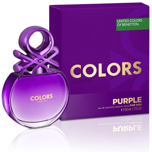 Benetton Colors de Benetton Purple Eau De Toilette 50 ml donna