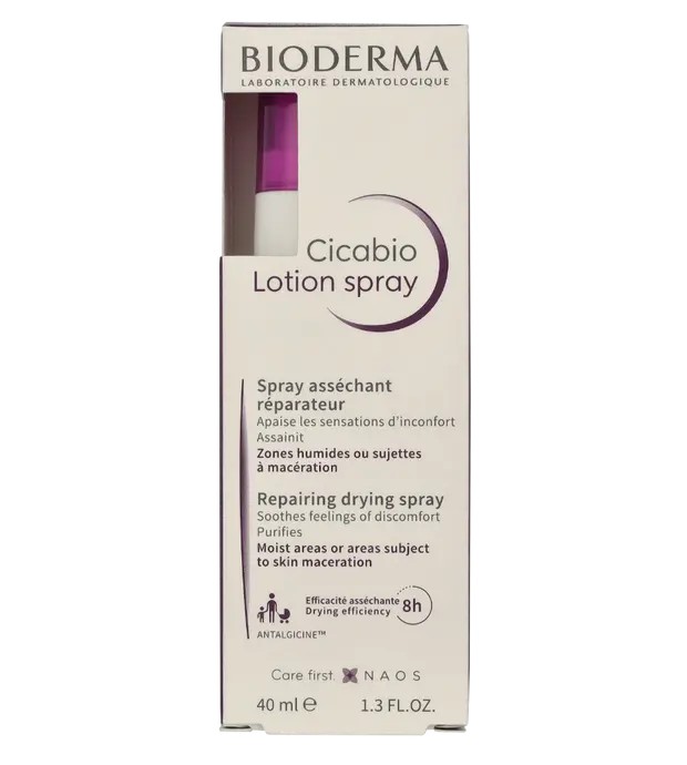 Bioderma Cicabio Lotion Spray Spray rigenerante 40ml Donna