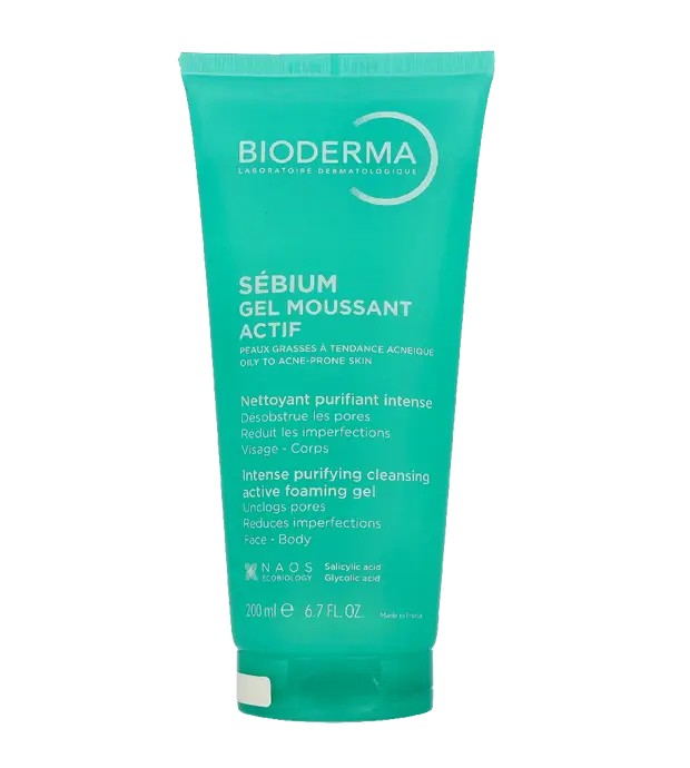 Bioderma Sbium Intense Purifying Cleansing Foaming Gel Gel detergente 200ml Donna