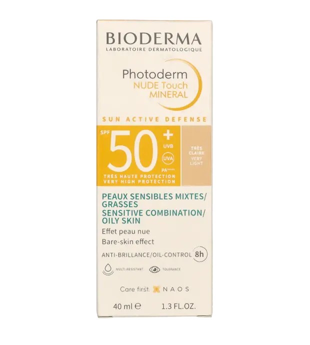 Bioderma Photoderm Nude Molto Leggero 40ml unisex
