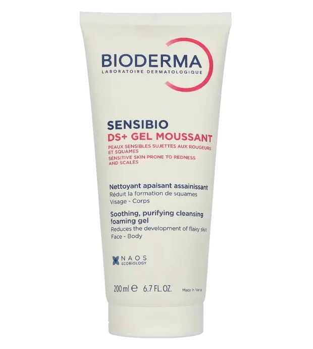 Bioderma SENSIBIO DS seborrheic dermatitis cleansing gel 200ml unisex