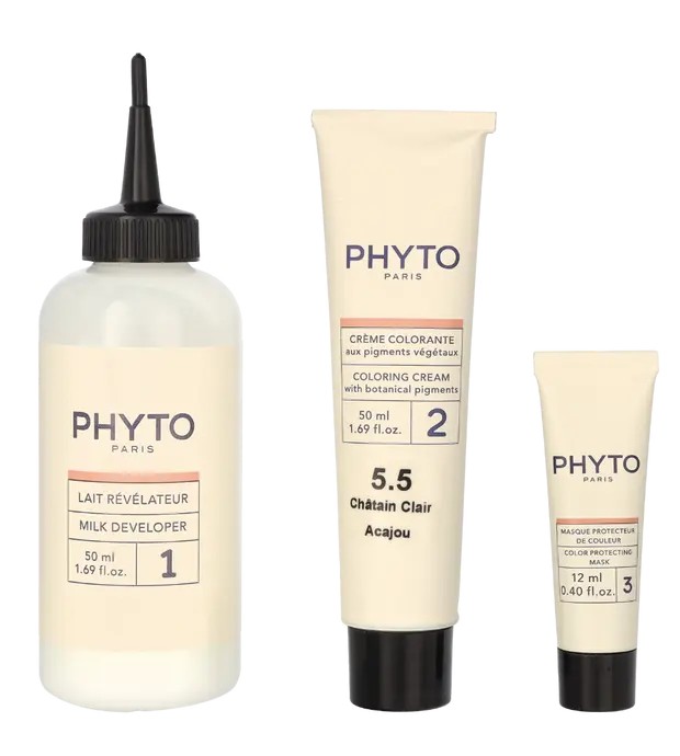 Phyto Phytocolor Permanent Color 112ml 5.5 Light Mahogany Brown