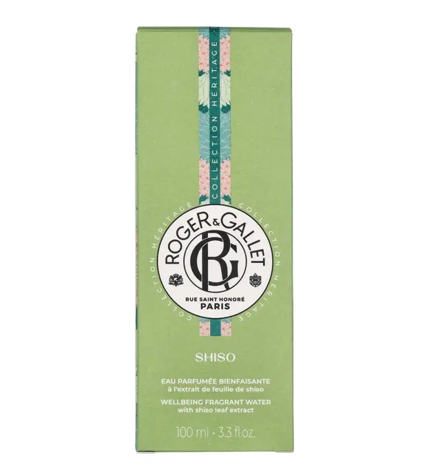 Roger & Gallet Shiso Wellbeing Fragrant Water 100ml Natural Spray