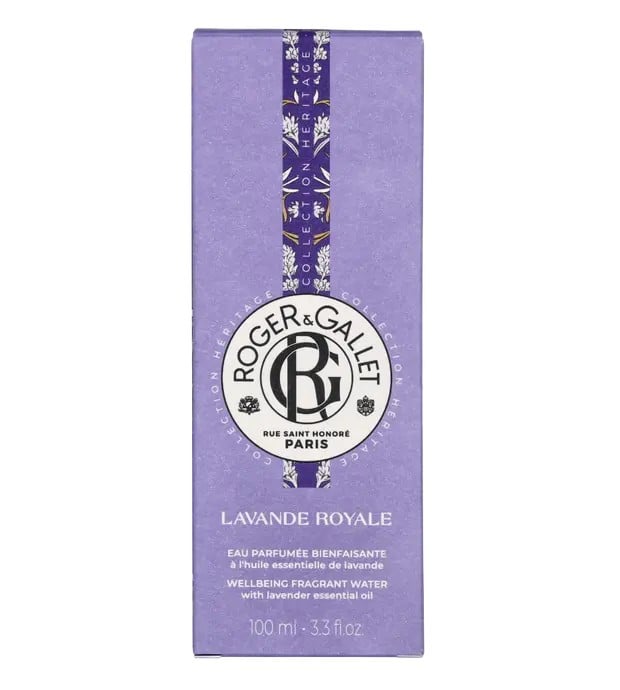 Roger & Gallet Lavande Royale Wellbeing Fragrant Water 100ml Natural Spray