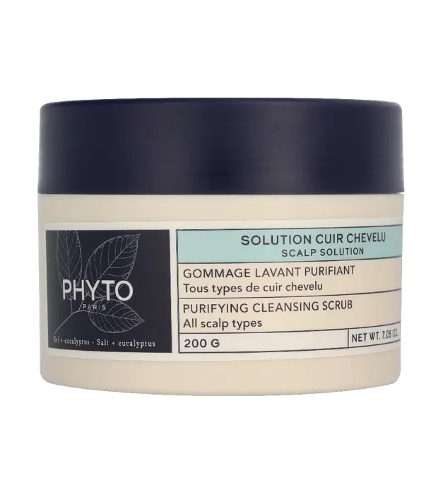 Phyto Professional Scalp Solution Purifying Cleansing Scrub - peeling detergente per il cuoio capelluto 200.0g donna