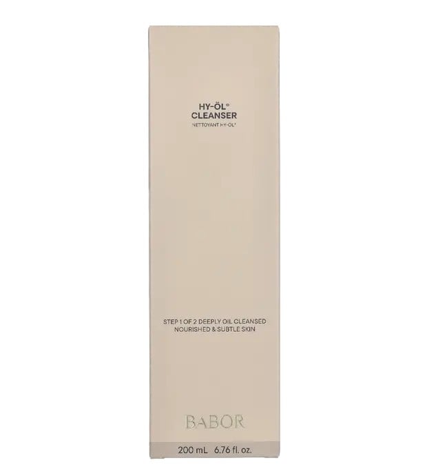 Babor Olio detergente viso per pelli secche e sensibili HY-ÖL Clean ser 200ml donna