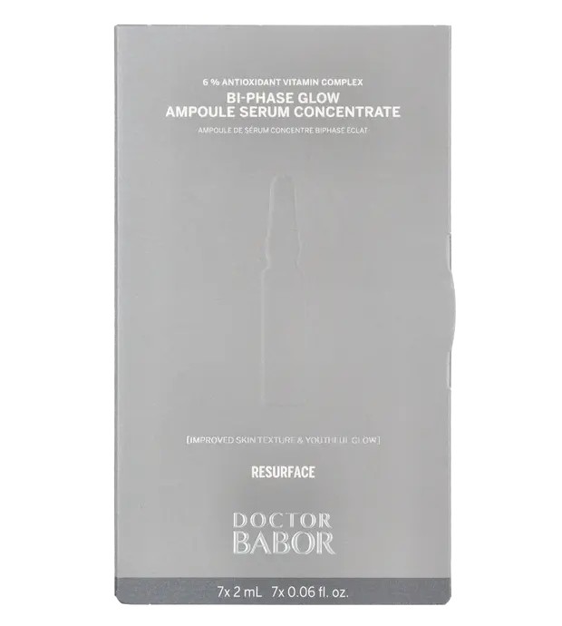 Babor Doctor Babor Glow Bi-Phase Ampoule Serum Concentrate - Ampoule for dull and tired skin donna 2ml