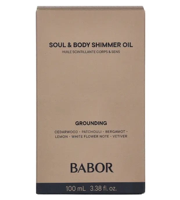 Babor Grounding Soul & Body Shimmer Oil donna 100ml