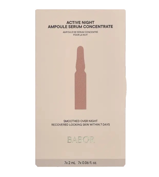 Babor Active Night Ampoule Concentrates - Night ampoules for skin renewal donna 2ml