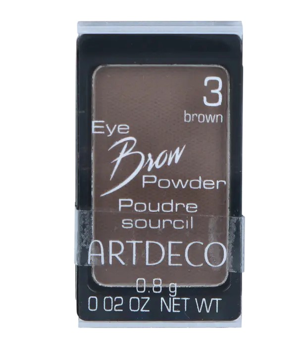 Artdeco Polvere per sopracciglia 08 g 3 Marrone Donna