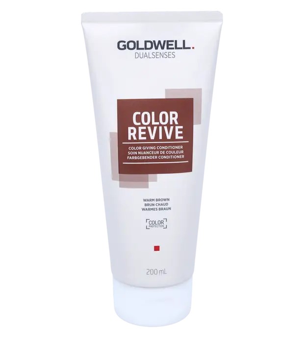 Goldwell COLOR REVIVE color giving conditioner warm brown 200ml unisex