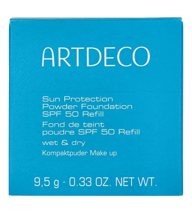 Artdeco SUN PROTECTION powder foundation SPF50 rec 90lightsand 95 gr Donna