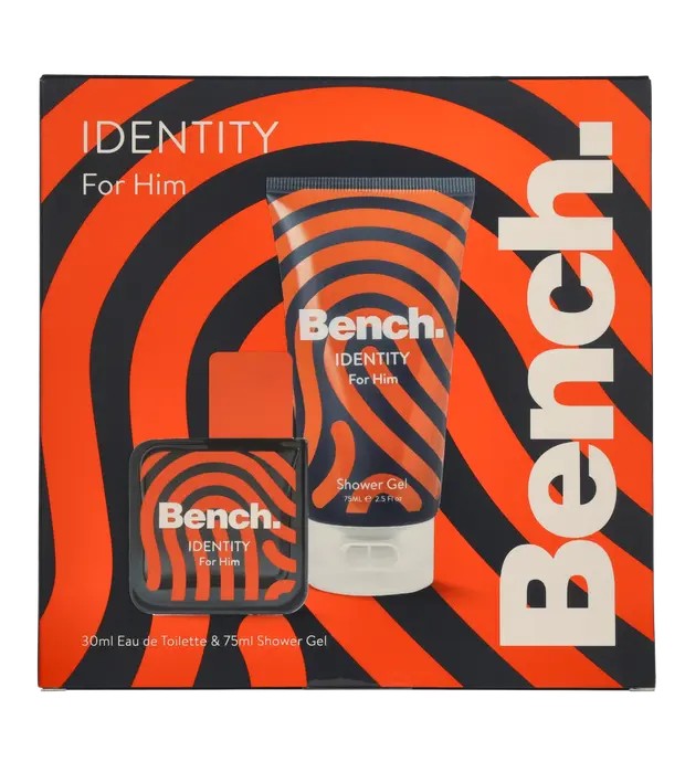Bench Identity For Him Giftset eau de toilette Spray 30ml Shower Gel 75ml 0,04g