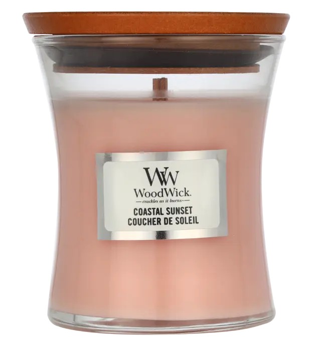 WoodWick Candela Profumata Coastal Sunset 609 g 850g