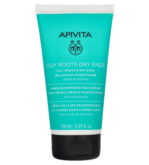 Apivita ACONDICIONADOR equilibrante para raz grasa y puntas secas 150 ml Unisex
