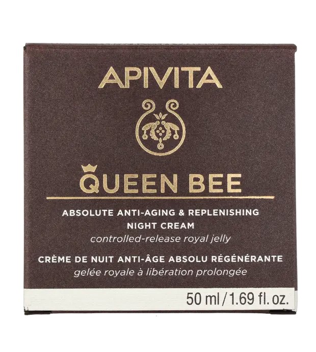 Apivita QUEEN BEE crema de noche reconstituyente antiedad absoluto 50 ml Donna