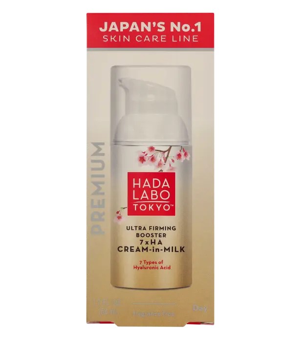 Hada Labo Tokyo Premium 7 x Ha Crema Latte Rassodante e Illuminante Viso 50ml