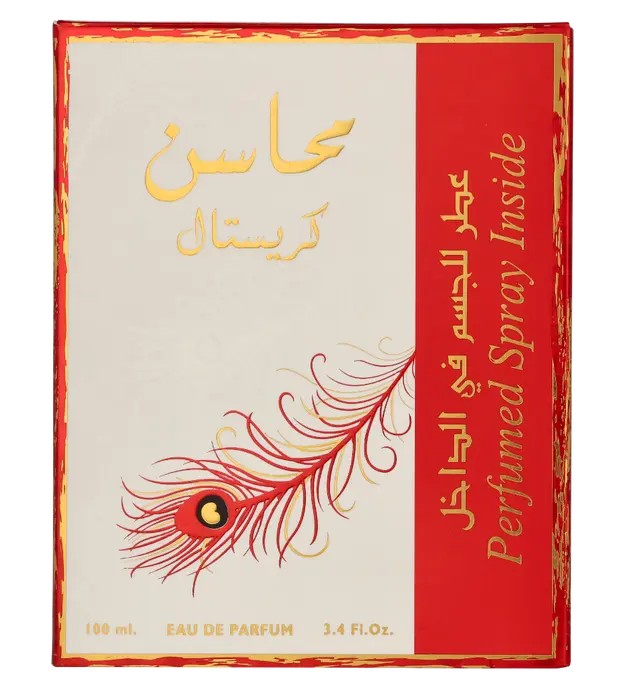 Lattafa Mahasin Crystal EDP 100 ml DEO VAPO 75 ml donna