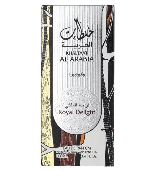 Lattafa Perfumes Khaltaat Al Arabia Royal Delight eau de parfum uomo 100ml