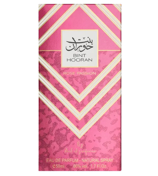 Ard Al Zaafaran Bint Hooran Rose Passion Eau De Parfum donna 50ml