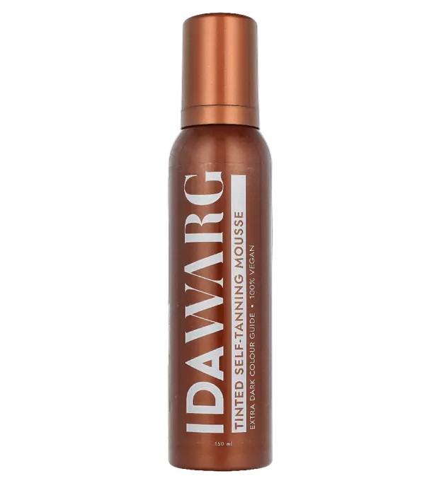 Ida warg mousse autoabbronzante colorata extra scura 150ml