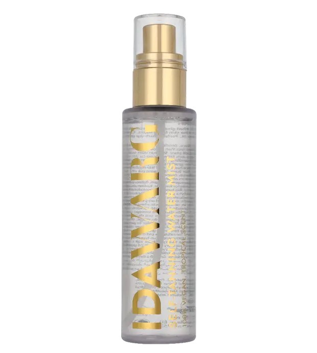 Ida warg self tanning water mist, spray idratante autoabbronzante per il viso, 75 ml