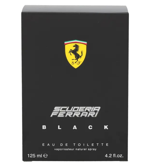 Ferrari SCUDERIA FERRARI BLACK eau de toilette spray 125ml uomo