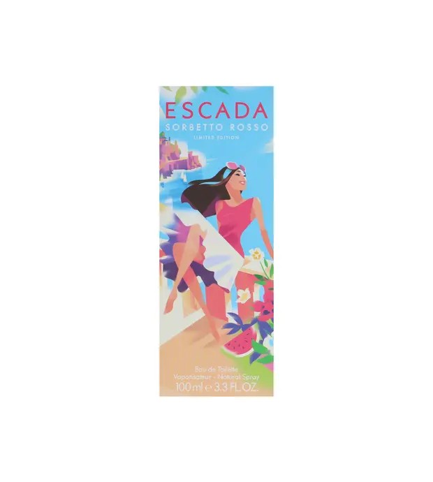 Escada Sorbetto Rosso Eau De Toilette 100 ml donna