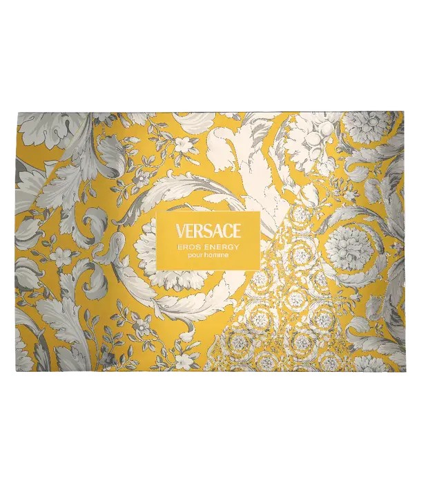 Versace Eros Energy Set regalo eau de parfum 100ml, eau de parfum in miniatura 10ml e cosmetici per uomo