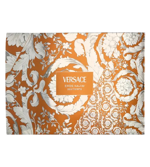 Versace Eros Najim Set regalo eau de parfum 100ml, eau de parfum in miniatura 10ml e cosmetici dad uomo