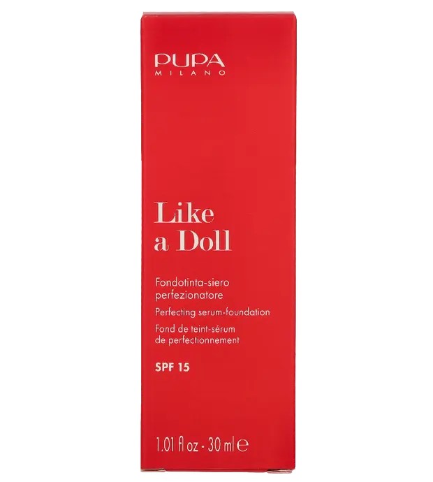 Pupa Like A Doll Perfecting MakeUp Fluid SPF 15 Trucco liquido 30 ml donna 030 Natural beige