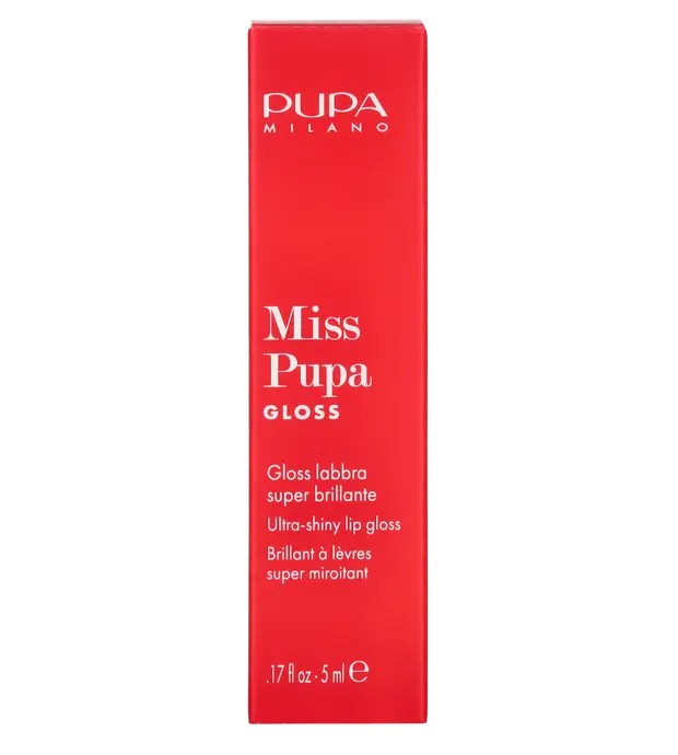 Pupa Miss Pupa Ultra-Shine Lip Gloss 5ml Numero 105 Majectic Nude