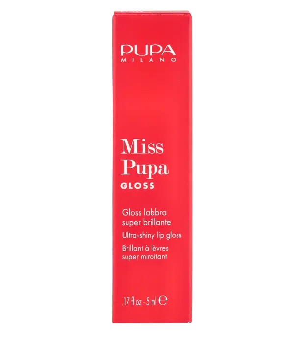 PUPA Miss Pupa Gloss Lucidalabbra Ultra Shine Gloss Instant Volume Efect 201 5ml