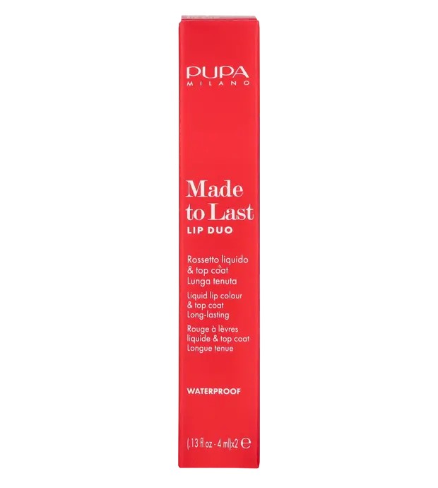 Pupa Made To Last ParabenFree LongLasting Liquid Lipstick 011 Natural Brown 4ml donna