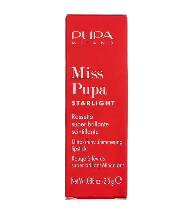 Pupa Miss Pupa Ultra Shiny Lipstick Rossetto brillante 24 ml donna 701 Sweet Kate