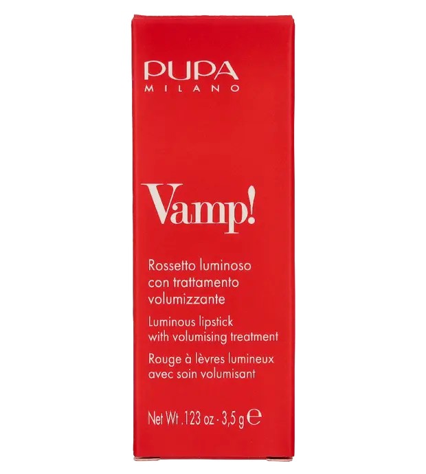 Pupa Vamp ParabenFree Volume Cream Lipstick 305 True Orange 35 g donna