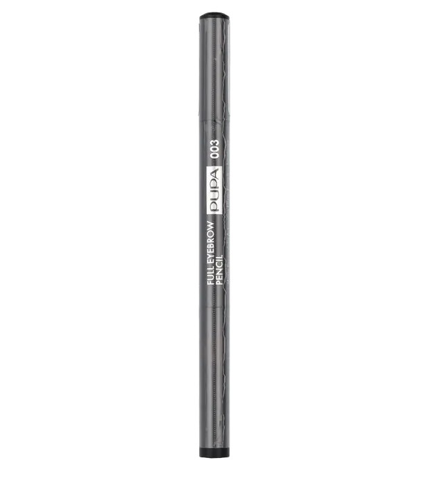 Pupa Full ParabenFree Definer DoubleEnded Eyebrow Cream Pencil Brush 2In1 003 Dark Brown 02 g donna