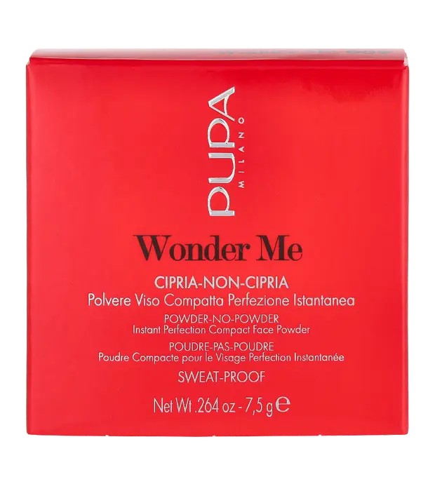 Pupa Wonder Me Compact Face Powder 7,5g Numero 009 Banana