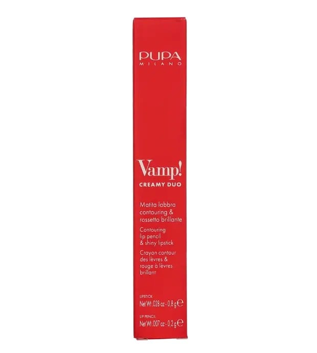Pupa Vamp! Creamy Duo Lip Pencil 1gr Numero 004 Light Rose