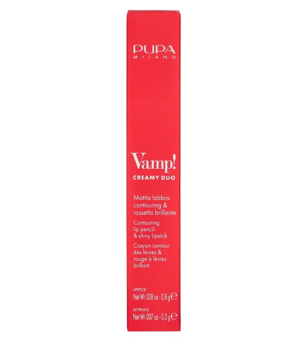 Pupa Vamp! Creamy Duo Lip Pencil 10g Numero 007 Peach Nude