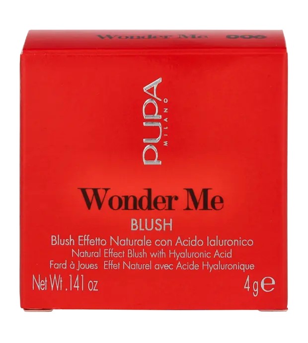 Pupa Wonder Me Blush Fard 4 g donna 006 Firtst KissRadiant