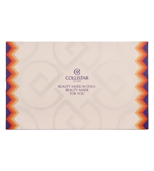 Collistar Sun Giftset Super Tanning Dry Oil Spf6 200ml After-Sun Balm 100ml Pouch 295,7ml