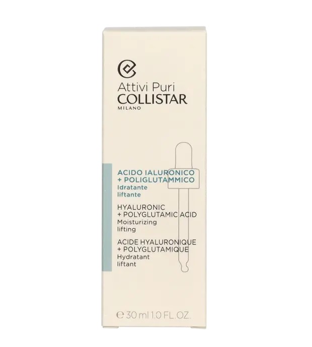 Collistar Pure Actives Hyaluronic Polyglutamic Acid Skin Serum Donna 30ml