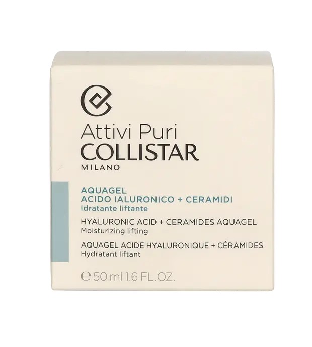 Collistar Pure Actives Hyaluronic Acid Ceramides Aquagel Facialgel Donna 50ml