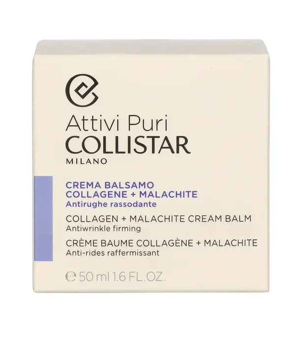 Collistar Pure Actives Collagen Malachite Cream Balm Day Cream Donna 50ml