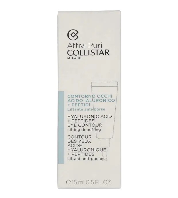 Collistar ATTIVI PURI contorno de ojos cido hialurnico pptidos 15 ml Donna